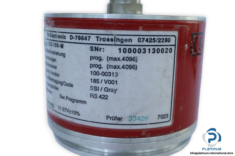 tr-electronic-CE-100-M-100-00313-absolute-encoder-(Used)-3