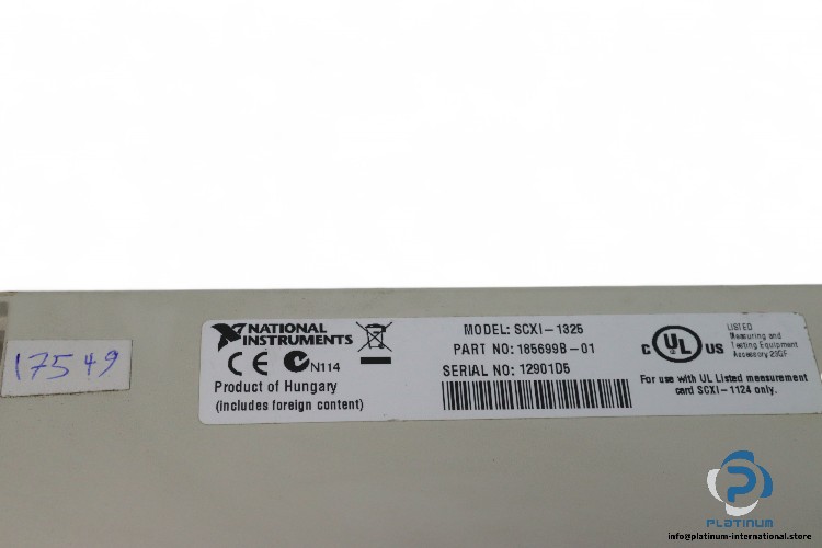 national-instruments-SCXI-1325-high-voltage-terminal-block(used)-2