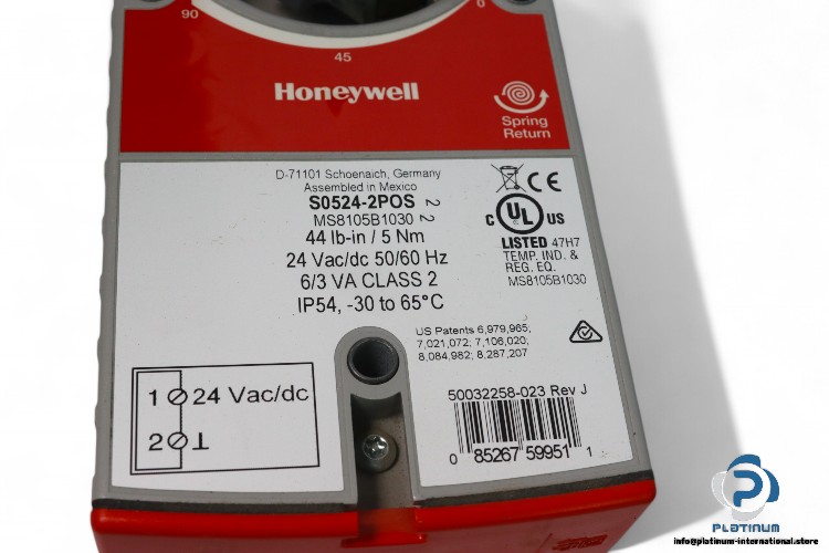 Honeywell-S0524-2POS-damper-actuator(new)-3