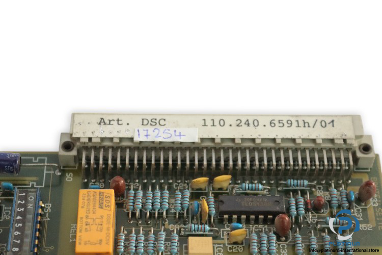 netstal-110.240.6591H01-control-board-(used)-2