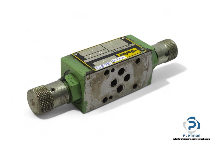 parker-FM2DD-throttlle-check-valve-(used)