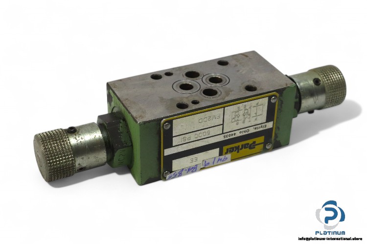 parker-FM2DD-throttlle-check-valve-(used)-1