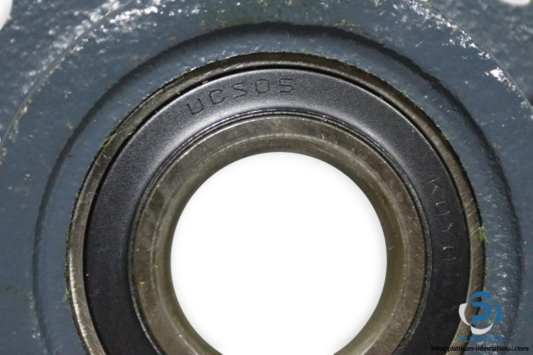 koyo-UKF205-J-square-flanged-ball-bearing-unit-new-carton-2