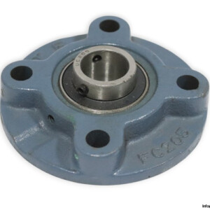 TR UCFC205 Round Flange Ball Bearing Unit