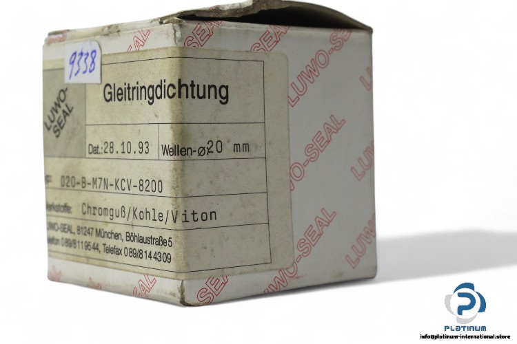 luwo-seal-020-B-M7N-KCV-8200-mechanical-seal-(New)-3