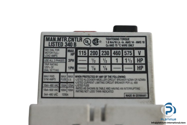 moeller-PKZM1-2.4-motor-protective-switch-(new)-4