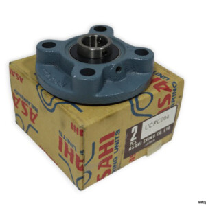 Asahi Ucfc 204 Round Flange Ball Bearing Unit
