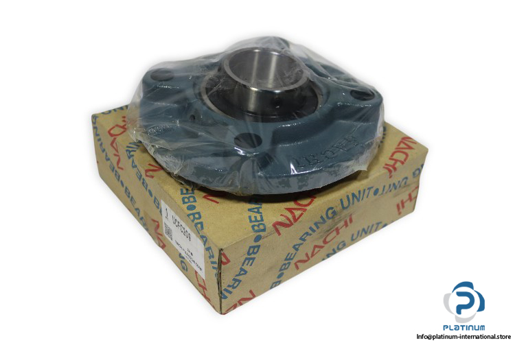 nachi-UCFC-209-round-flange-ball-bearing-unit-new-carton