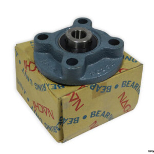 nachi-UCFC-202-round-flange-ball-bearing-unit-new-carton