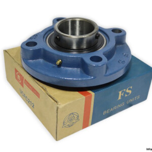 FS Ucfc 212 Round Flange Ball Bearing Unit
