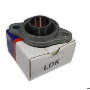 LDK KFL006 Oval Flange Ball Bearing Unit