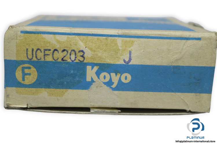 koyo-UCFC-203-J-round-flange-ball-bearing-unit-new-carton-3