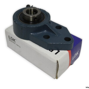 LDK UCFB203 Three-Bolt Flange Bracket Unit