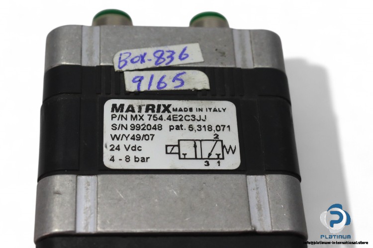 matrix-MX-754.4E2C3JJ-solenoid-valve-(Used)-2
