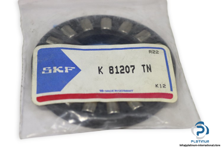 skf-K-81207-TN-cylindrical-roller-thrust-bearing-new