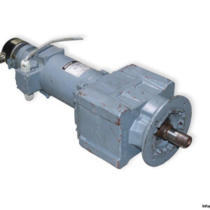Bauer BG20-37/P05LA25-G/E003B4/EMV-SP Helical Gear Motor
