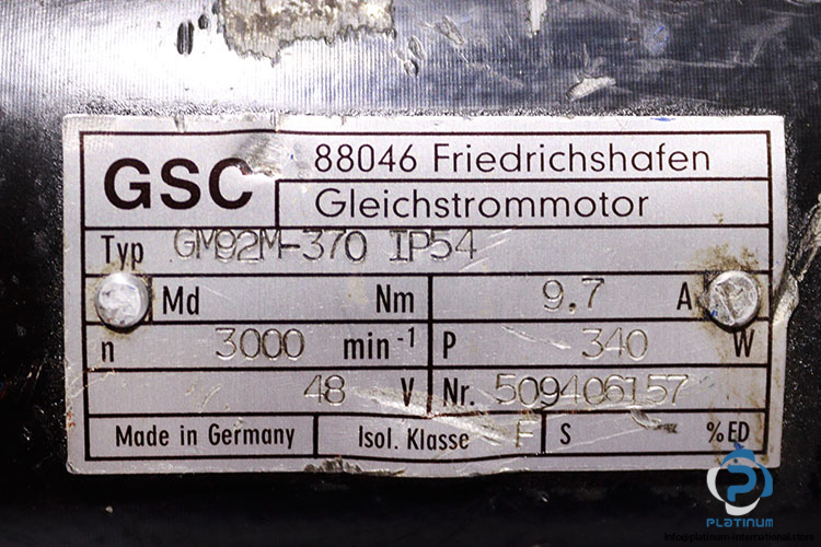 gsc-GM92M-370-dc-motor(used)-1
