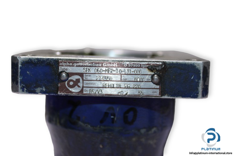 alpha-SPK-060-MF2-10-131-000-high-torque-hypoid-servo-gearbox(used)-2