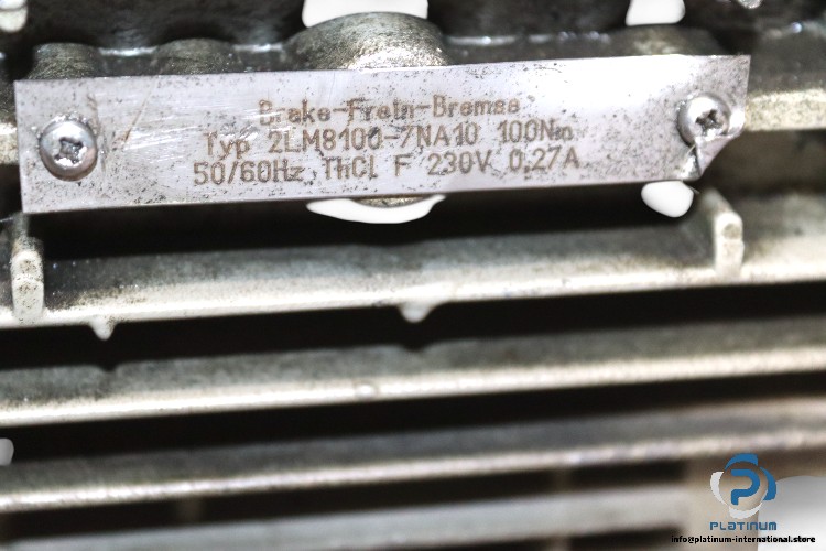 siemens-1LA7134-6AA10-Z-brake-motor(used)-4