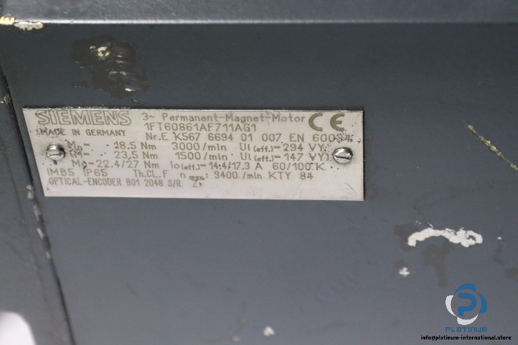 siemens-1FT60861AF711AG1-permanent-magnet-motor(used)-4