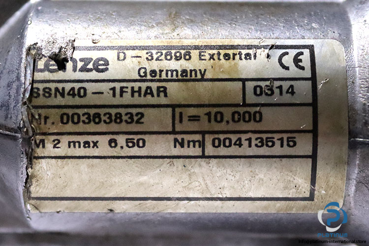 lenze-SSN40-1GHAR-056C22-servo-gear-motor(used)-4