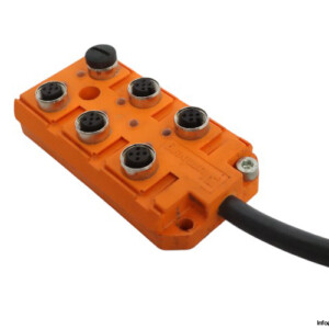Lumberg ASB 6 LED-5/4 M12 Actuator/Sensor Distribution BOX