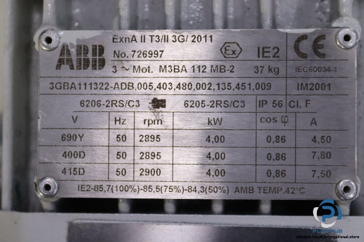 abb-M3BA112MB-2(3GBA111322-ADB)-3-phase-electric-motor(used)-2