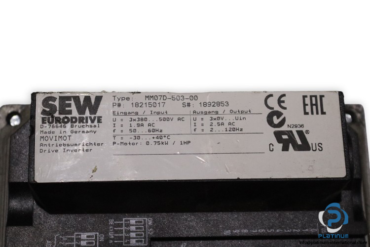 sew-WH37TDRS80S4MM07-Spiroplan-gearmotor(used)-2
