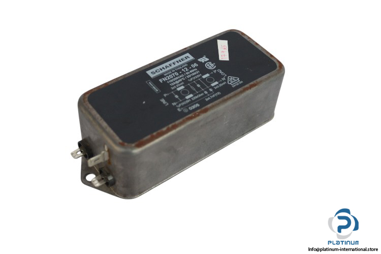 schaffner-FN2070-12-06-power-line-filter-(used)