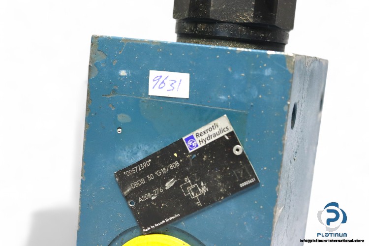 rexroth-DBDS-30-G18_80B-pressure-relief-valve-direct-operated-(Used)-1