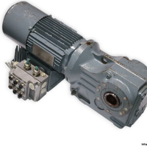 SEW KA47/T DT80N4/BMG/HR/Z/MM07/MFP Helical- Bevel Gearmotor