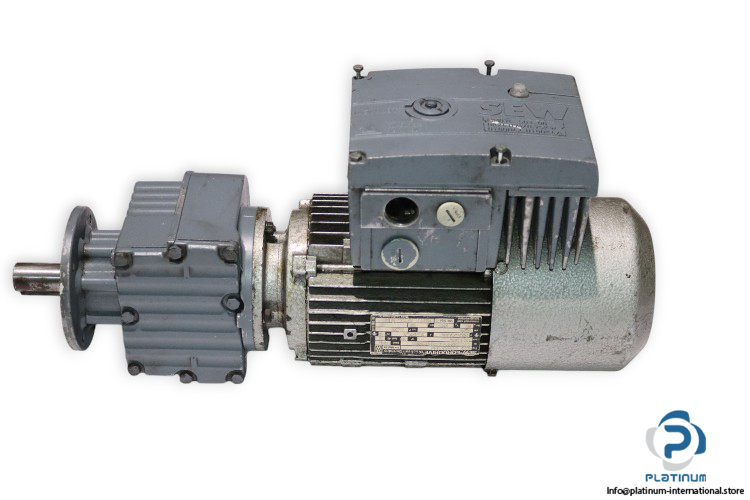 sew-S32-DT80N-48M-Helical-Worm-gearmotor(used)-2