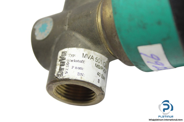 druva-MVA-501-GM-shut-off-valve-used-1
