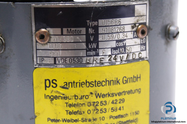 DI56B6-brake-motor(used)-2