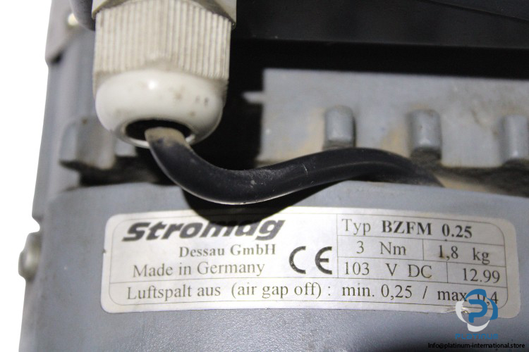vem-K21R-63-G-4-brake-motor(used)-3