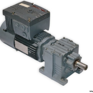 SEW R27 DT80N4/BMG/MM07 Helical-Gearmotor