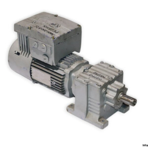 SEW R27 DT80N4/BMG/MM07 Helical-Gearmotor