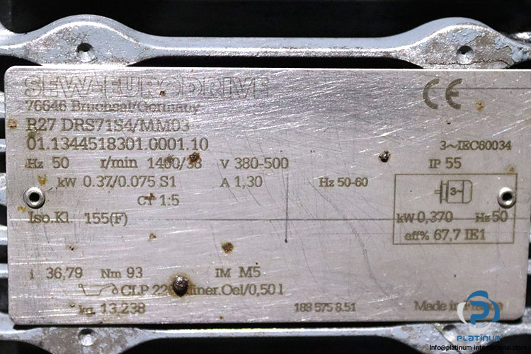 sew-R27-DRS71S4MM03-01.1344518301.0001.10-helical-gearmotor(used)-4