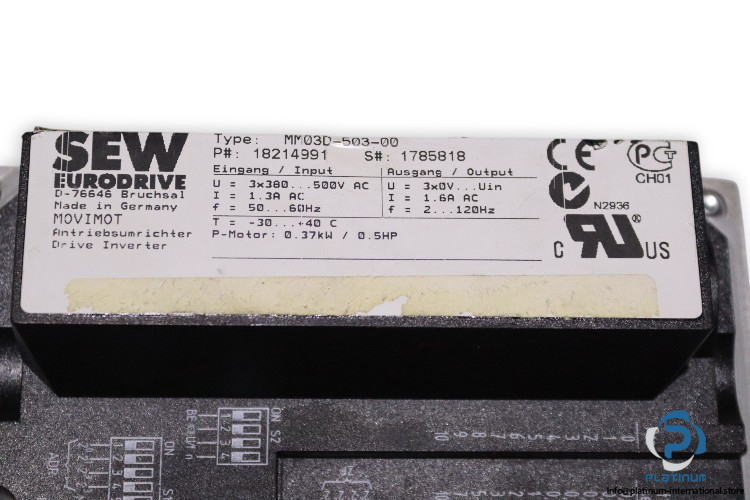 sew-K47DT71D4BMGHRMM03RE1AAMA6AVR1AX-01.1278050501.0004X09-helical-gearmotor(used)-4