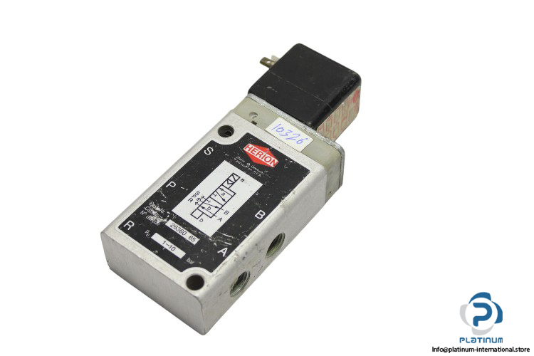 herion-26360-65-direct-Solenoid-Actuated-spool-valve-(Used)
