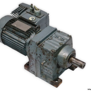 SEW R47 DT80N4/MM07/BW1 Helical Gearmotor