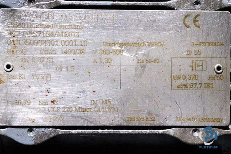 sew-R27-DRS71S4MM03-01.1350908301.0001.10-helical-gearmotor(used)-5