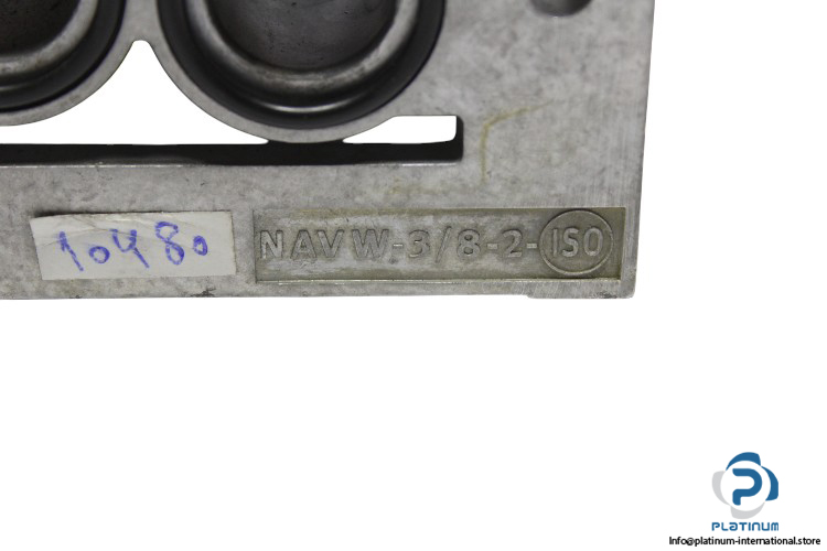 festo-NAVW-3_8-2-ISO-manifold-sub-base-with-angled-connection-used-1