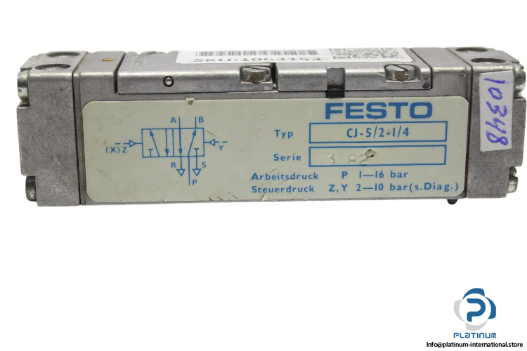 festo-CJ-5_2-1_4-pneumatic-valve-(Used)-1
