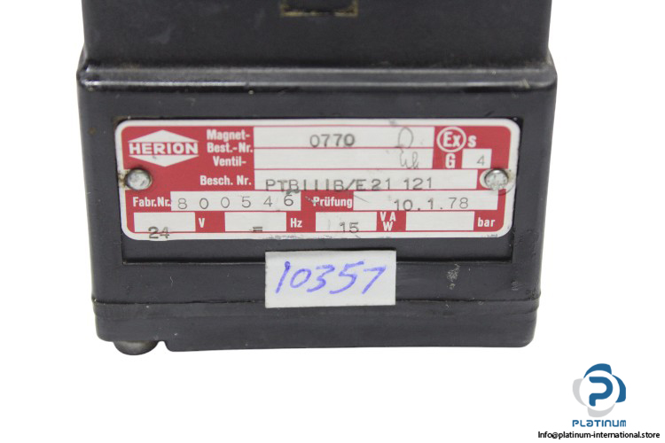 herion-PTB111B_E21-121-electrical-coil-used-1