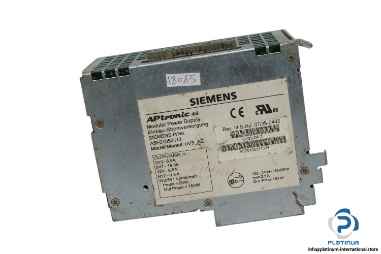 siemens-A5E01052113-modular-power-supply-(used)-1