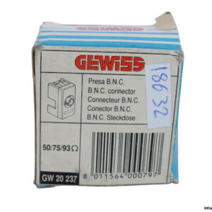 Gewiss GW 20 237 Socket Outlet