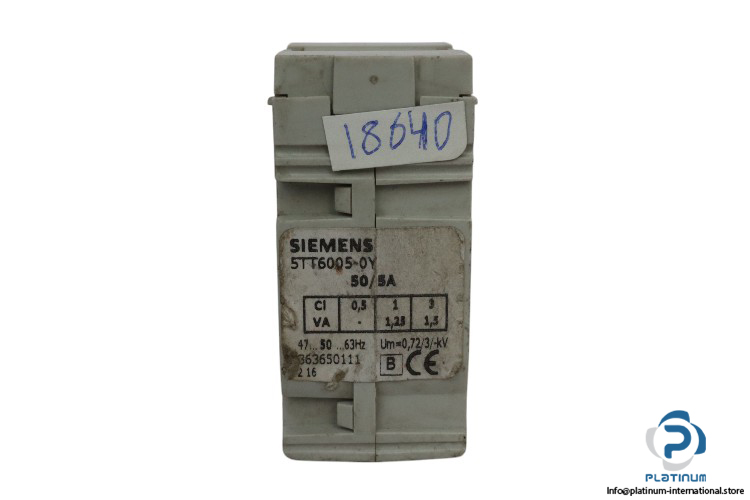 siemens-5TT6005-0Y-ring-current-transformer-(used)-1