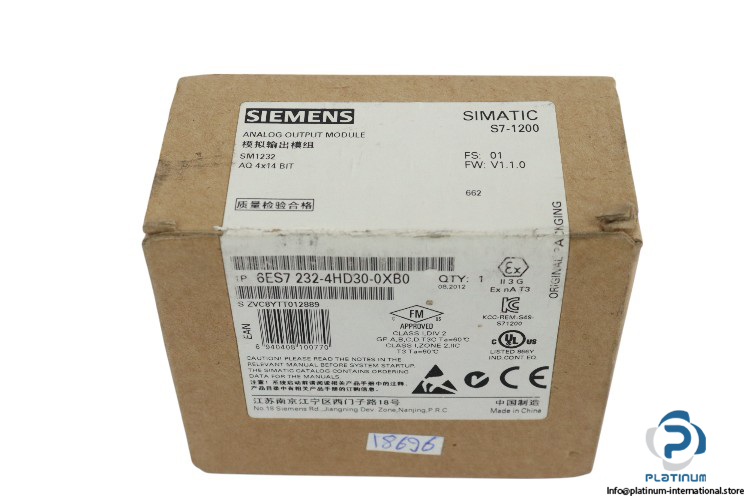 siemens-6ES7-232-4HD30-0XB0-analog-output-module-(new)-4