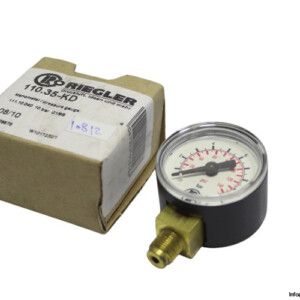 Riegler 110.35-KD Pressure Gage